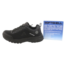 American Club Chaussures de sport américaines imperméables soft-shell HL04 / 20 le noir gris 4
