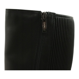 Boots noires à élastique Arka 7152 6