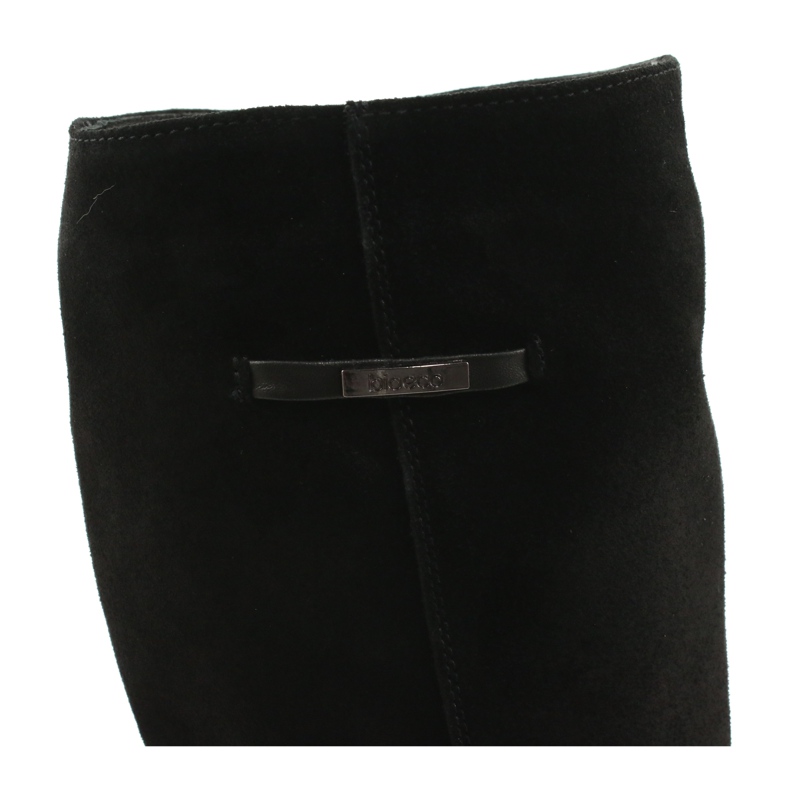 Arka Bottes noires en cuir féminin 7217 le noir 4 Arka Bottes noires en cuir féminin 7217 le noir 4