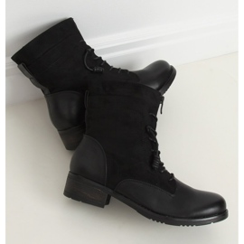 Bottes militaires noires 88039 Noir le noir 1