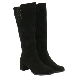 Bottes noires Sergio leone KZ277 le noir 2