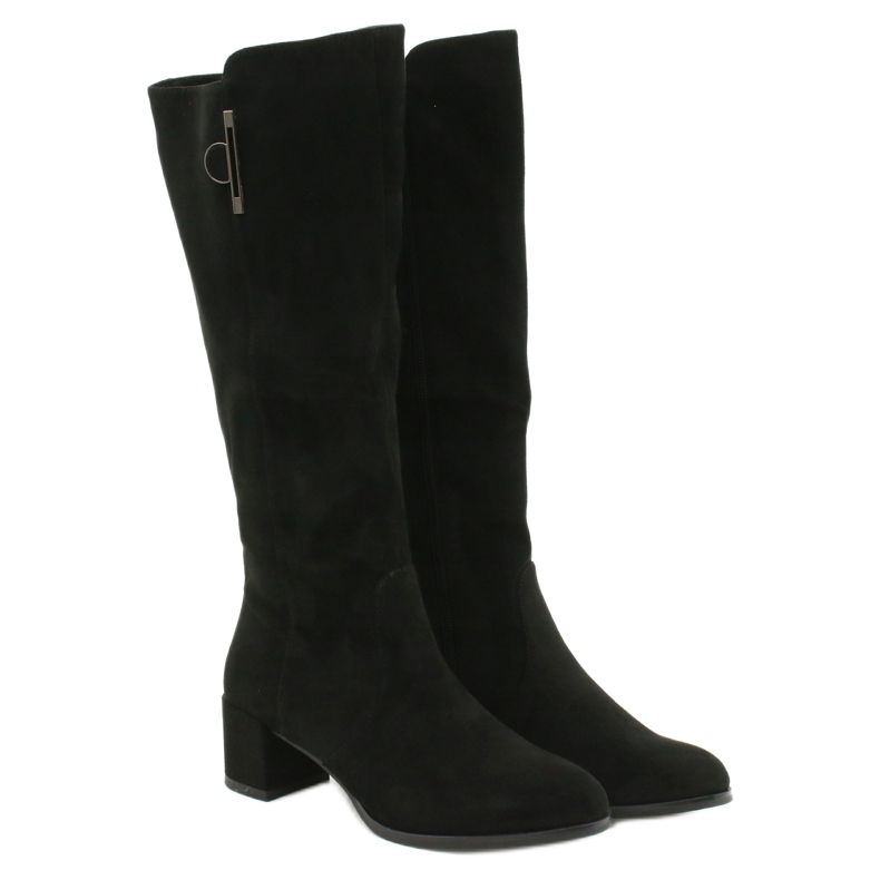 Bottes noires Sergio leone KZ277 le noir 2
