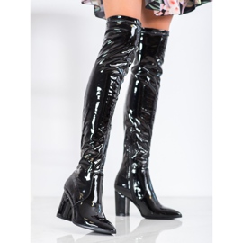 Seastar Bottes en latex le noir 2