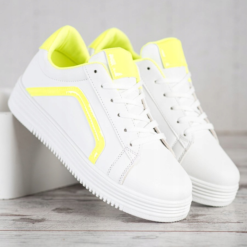 SHELOVET Chaussures de sport à la mode blanche 2