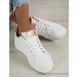 SHELOVET Chaussures de sport à la mode blanc 1