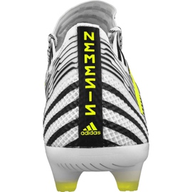 Chaussures de football Adidas Nemeziz 17.1 Fg M BB6075 multicolore blanche 2