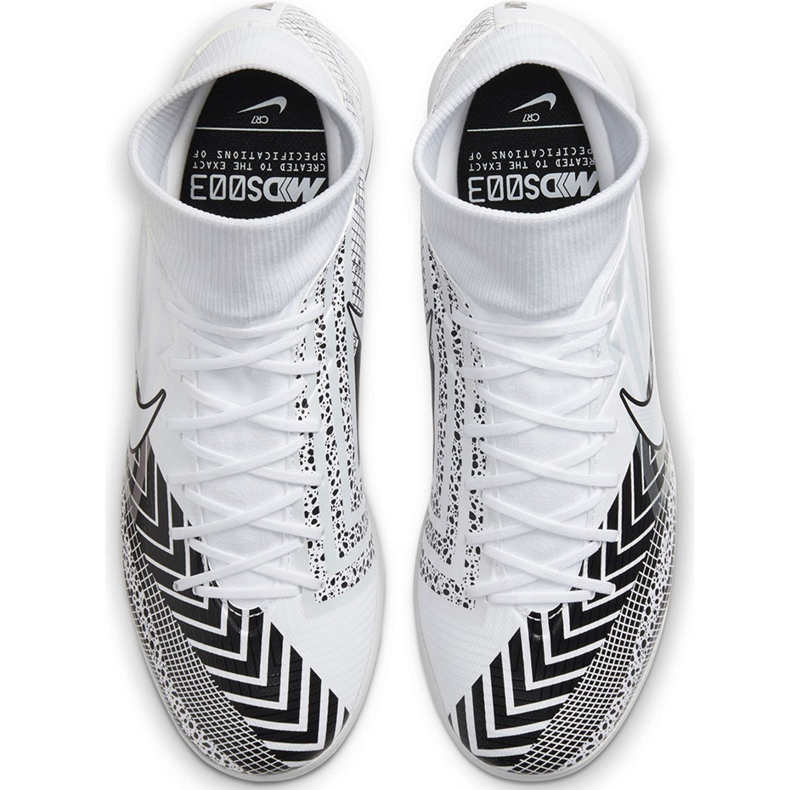 Chaussure de football Nike Mercurial Superfly 7 Academy Mds Ic BQ5430 110 blanche 1