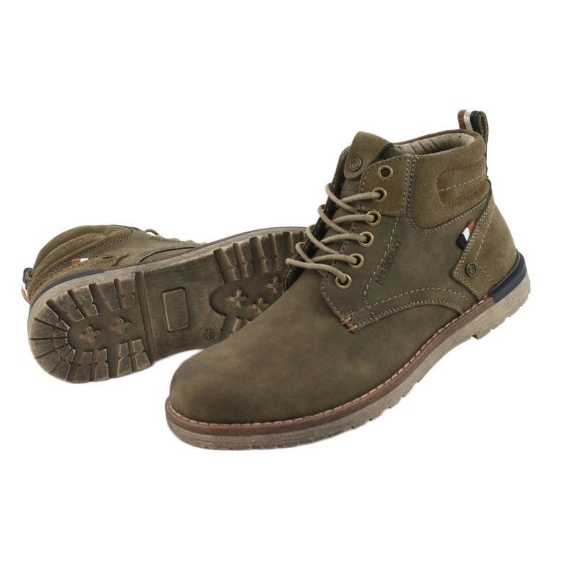 Boots homme olive McBraun 20MN29-3131 kaki 4 Boots homme olive McBraun 20MN29-3131 kaki 4