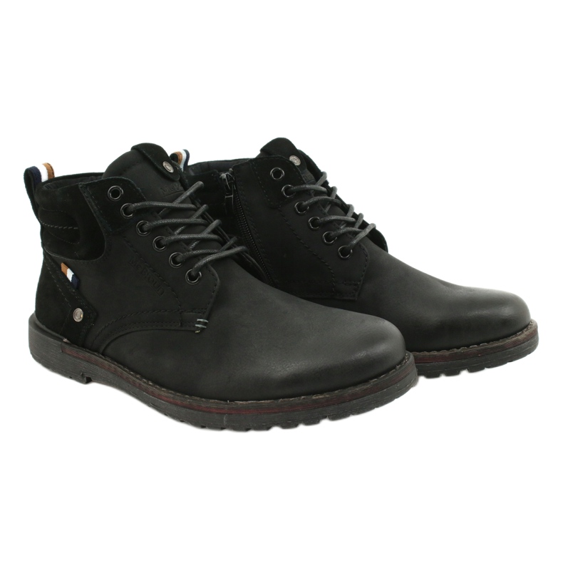 McBraun Bottes d'éco-cicking d'Eco-Men 20mn29-3131 noir 2