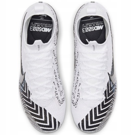 Nike Mercurial Superfly 7 Elite Mds Fg Junior BQ5420 110 chaussure de football blanc blanc 1