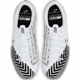 Chaussure de football Nike Mercurial Vapor 13 Academy Mds FG / MG Junior CJ0980 110 blanc blanc 1