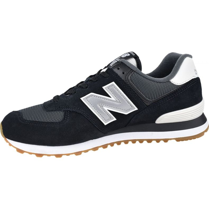 Chaussures New Balance M ML574SPT blanche le noir multicolore 1
