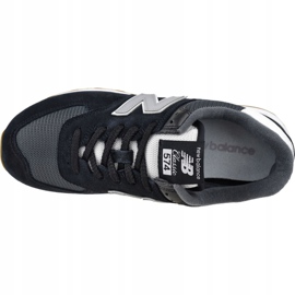 Chaussures New Balance M ML574SPT blanche le noir multicolore 2
