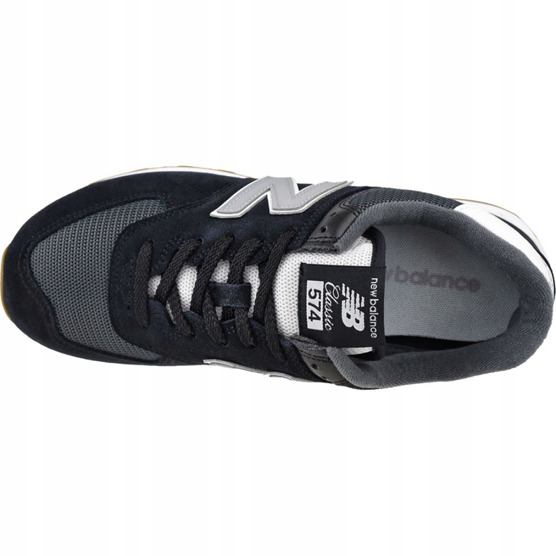 Chaussures New Balance M ML574SPT blanc noir multicolore 2