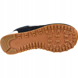 Chaussures New Balance M ML574SPT blanche le noir multicolore 3
