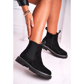 Ideal Bottines noires femme Jodhpur boots Resist 1