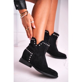 Marquiiz Bottes pour femmes à talon plat Black Autumn Vibes noir 1