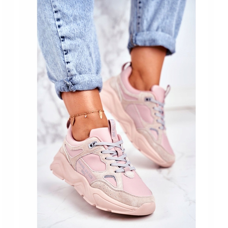 Baskets Hell Rosa Big Star GG274655 beige 1 Baskets Hell Rosa Big Star GG274655 beige 1