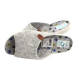 Chaussons feutre Adanex 25494 gris 4 Chaussons feutre Adanex 25494 gris 4