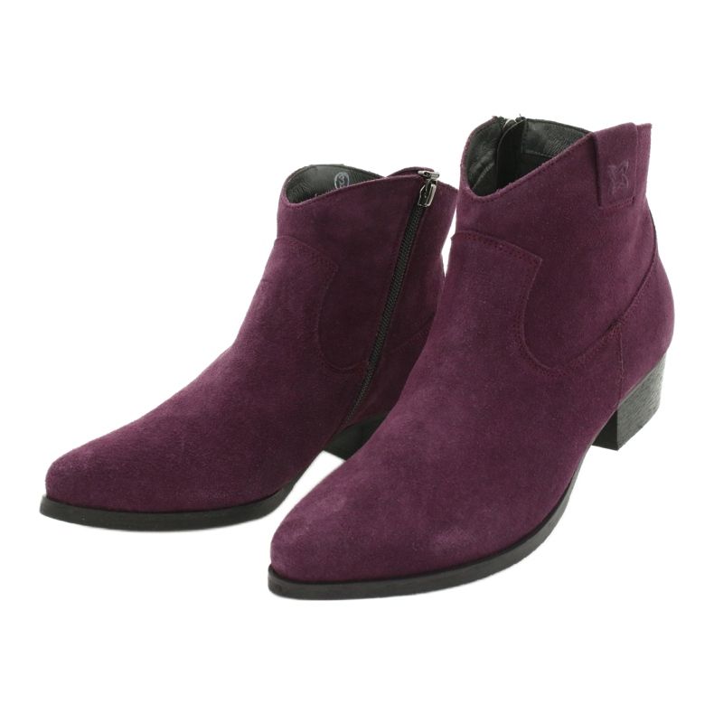 Bottes Femme Daim Maciejka Violet 04289-05 1
