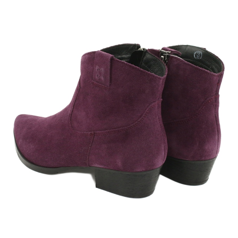 Bottes Femme Daim Maciejka Violet 04289-05 2