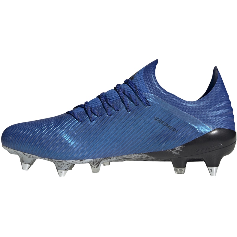 Adidas X 19.1 Sg chaussures de football bleu EG7144 1 Adidas X 19.1 Sg chaussures de football bleu EG7144 1