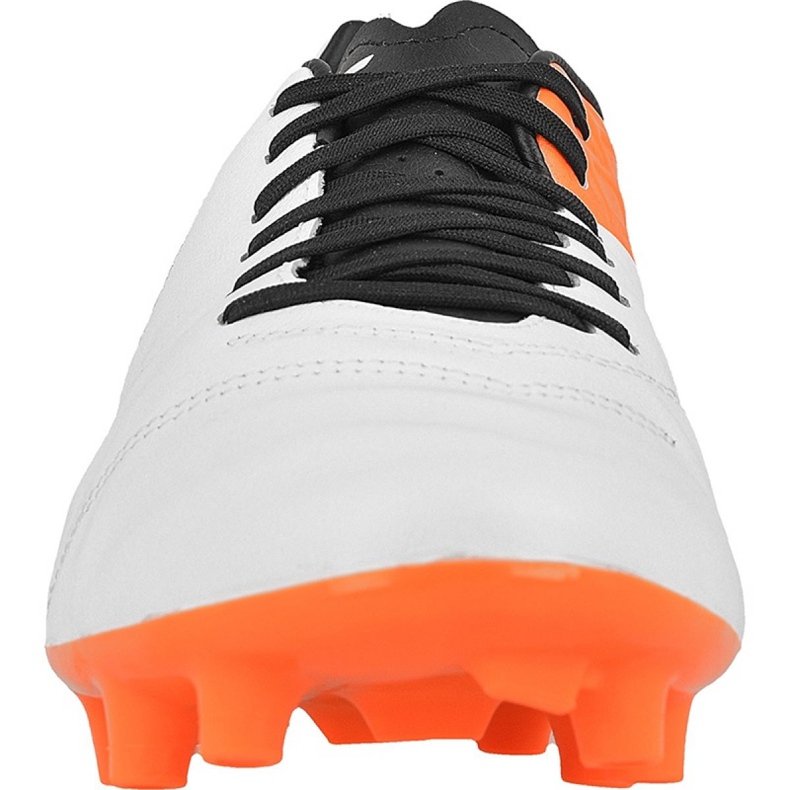 Nike Tiempo Mystic V Fg M 819236-108 chaussures de football orange, blanc, orange blanche 2