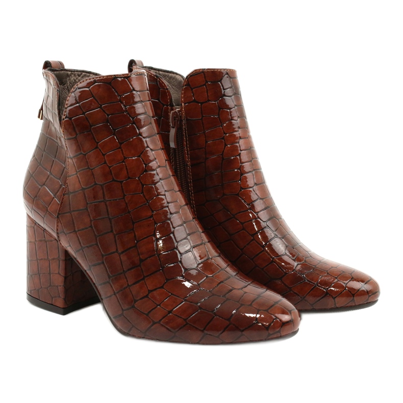 M.Daszyński Bottes isolées Daszyński SA186-1 brun 3