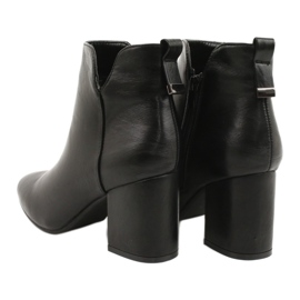 M.Daszyński Bottes isolées Daszyński SA186-1 noir 3