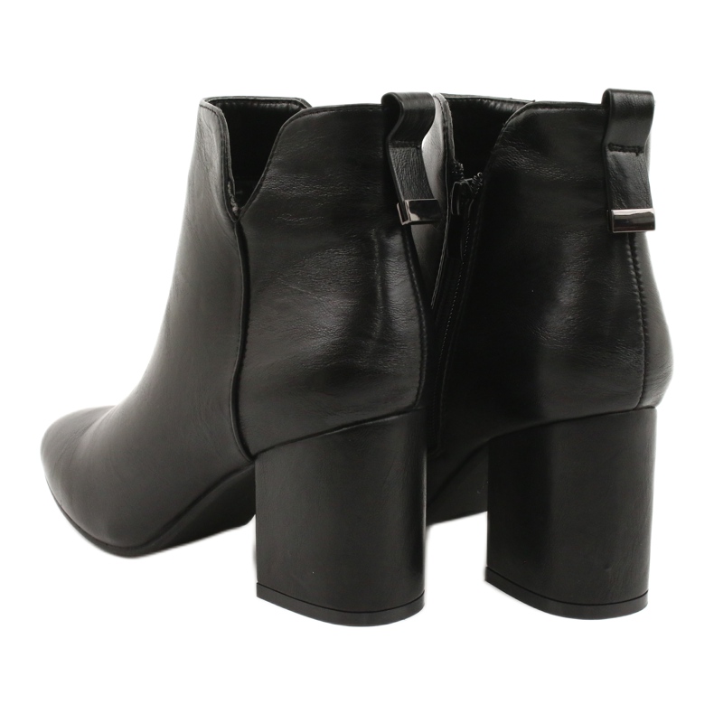 M.Daszyński Bottes isolées Daszyński SA186-1 noir 3