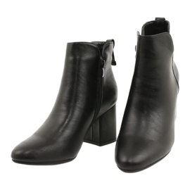 M.Daszyński Bottes isolées Daszyński SA186-1 noir 2