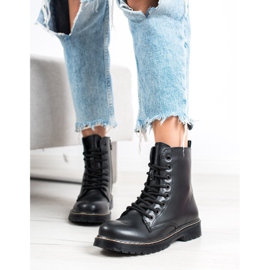 Small Swan Bottes noires le noir 2