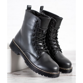Small Swan Bottes noires le noir 1