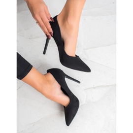Renda Talons en daim le noir 1