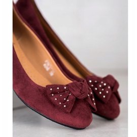 Fama Ballerine compensée rouge 4