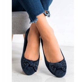 Fama Ballerine compensée bleu marin 2
