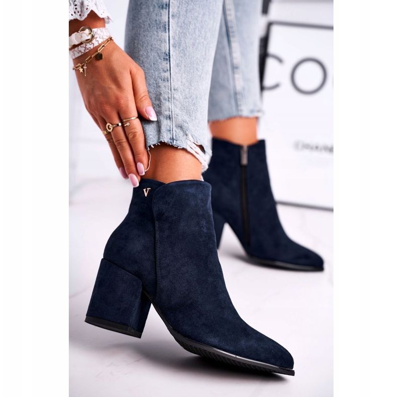 Vinceza Bottes Femme Warm Eco Suede Bleu Marine So Good 1 Vinceza Bottes Femme Warm Eco Suede Bleu Marine So Good 1