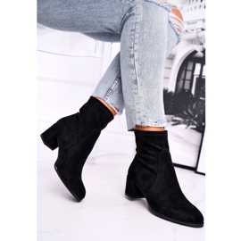 Bottes Pour Femmes À Talons Hauts Sergio Leone Noir BT151 2