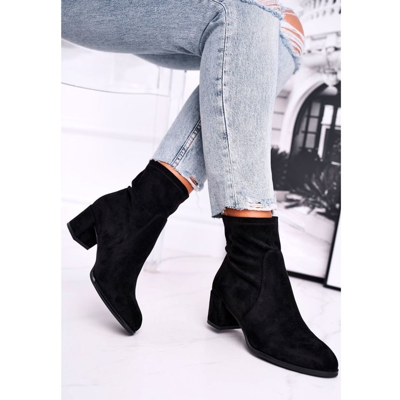 Bottes Pour Femmes À Talons Hauts Sergio Leone Noir BT151 2