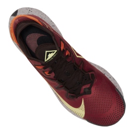 Chaussures de course Nike Pegasus Trail 2M CK4305-600 rouge orange gris jaune 1