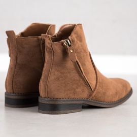 Evento Bottes décontractées confortables brun 2