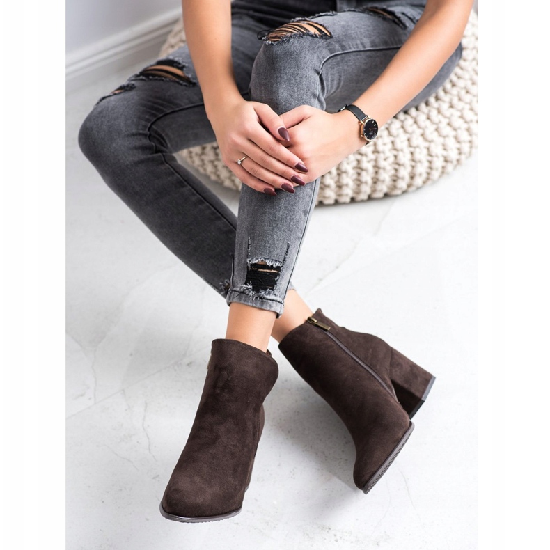 Bottines VINCEZA marron brun 1