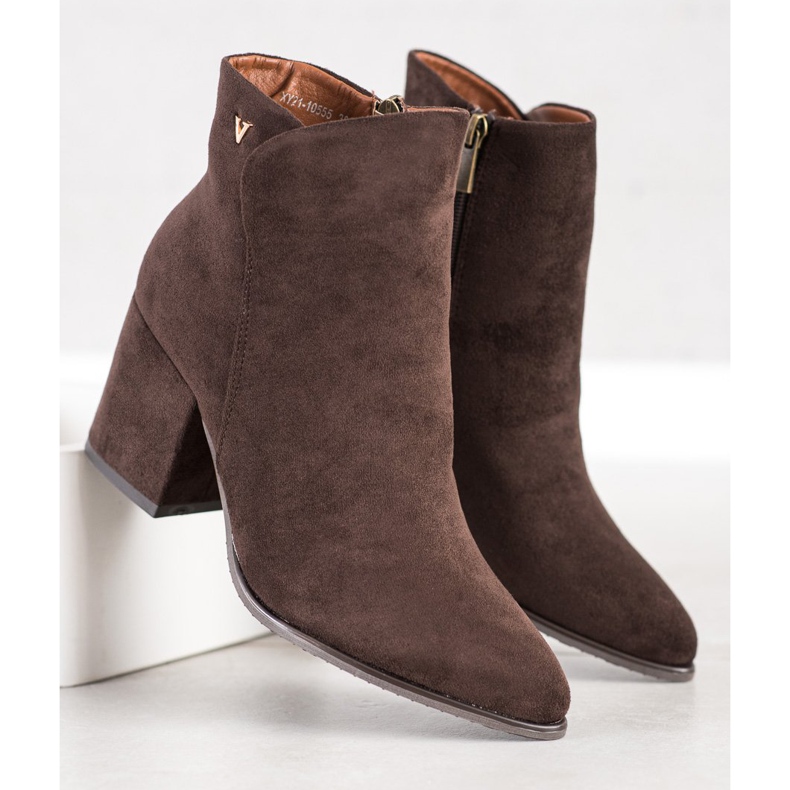 Bottines VINCEZA marron brun 2