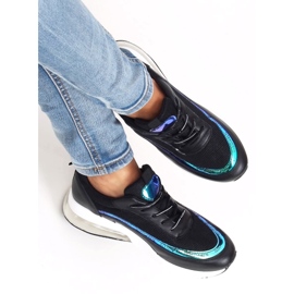 Chaussures de sport noires pour femmes LL1758 Noir 1