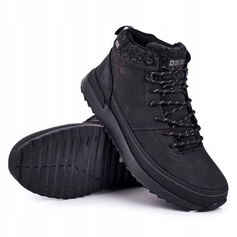 Chaussures de trekking pour hommes Big Star Outdoor Noir GG174563 le noir 1