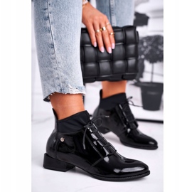 Bottines Femme Cuir Maciejka Noir 04744-01 1