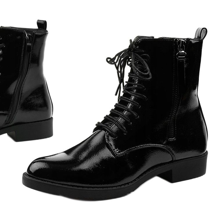 Bottes de travail noires pour femmes A8315 / B le noir 1