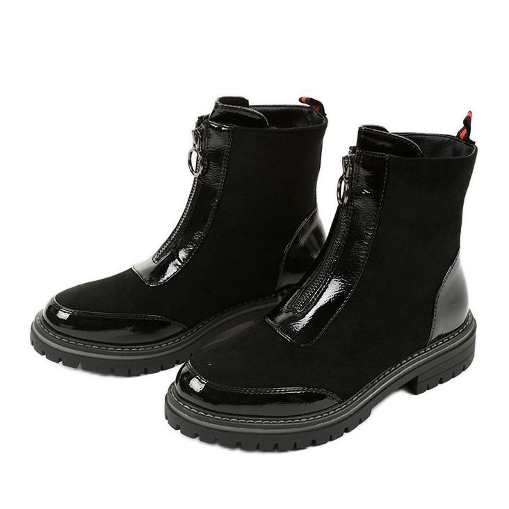 Bottes isolées noires de Youngbend 2