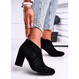 Bottes Pour Femmes À Talons Hauts Sergio Leone Noir BT498 1