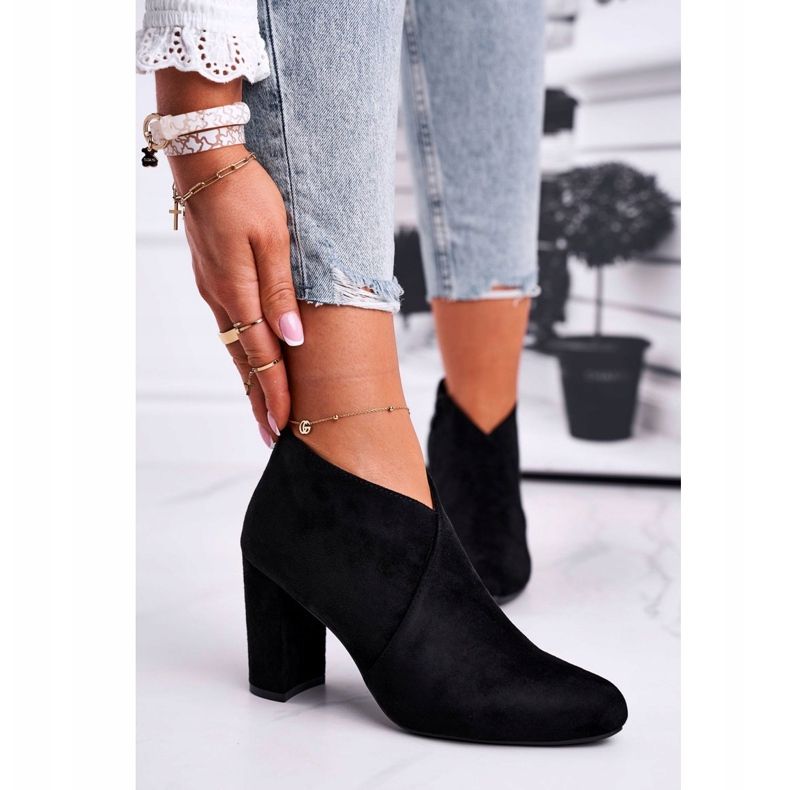 Bottes Pour Femmes À Talons Hauts Sergio Leone Noir BT498 2